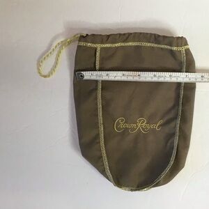 Crown Royal Brown Drawstring Bag